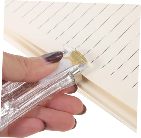 STOBOK 1 Set Spare Clamp for Pusher Clam Clip Dispensers, Mini Paper Clips, Jumbo Paper Clipper Refill Clips