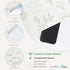 17.3"x393" Heroad Boho Peel and Stick Wallpaper Floral Contact Paper Wall Paper Removable Self Adhesive Wallpaper