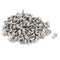 uxcell M3 x 6mm 304 Stainless Steel Cross Head Phillips Pan Head Screws, 60pcs