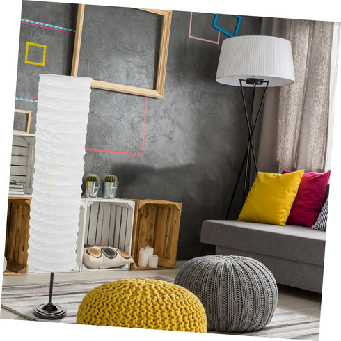 Elegant Paper Lampshade for Table and Floor Lamps - Easy Installation