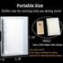 Ettonsun Thickened 100 Pocket Dollar Bill Holders for Collectors, Small Size Currency Storage Album Holder for Travel