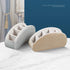 Remote Control Holder - Leather Desk Organizer for Living Room, Bedside Storage for Remotes and Supplies