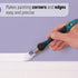 Bates Trim Brush, 0.75-Inch Small Paint Brush for Trim, Walls, and Painting