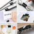 JANYUN 150Pcs Medium Binder Clips, 25mm/1 Inch Large Paper Clamps for Office School Home Supplies (Black)