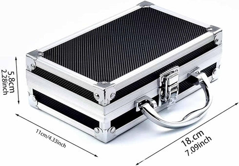 Generic Aluminum Alloy Tool Case Tool Box Portable Briefcase for Toys Instruments Traval Tools