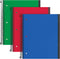 Oxford Spiral Notebook 3 Pack, 1 Subject, College Rule Journal, 100 Sheets, Durable Plastic Covers, 8.5 x 11 inch,