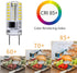 G8 Bulb 6500K 1.5W 110lm 15W 120V, Non-Dimmable, 20000 (6 Pack) I-SHUNFA LED Cool White, Replacement for Halogen, AC