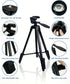 VulcanForge 17"-63" 1.5lb 3D Aluminum Tripod for Laser Level, Lightweight, Pan Tilt with Bubble Level, Quick Release