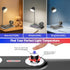 DICEYKNOD 3-in-1 15W 360 3 Dimmable, 800LM 85, LED Desk Lamp with Wireless Charger & Exclusive Bluetooth Speaker