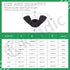Keadic 110Pcs Nylon Metric Wing Nuts Assortment Set, M3 M4 M5 M6 M8 M10 M12, Black Hand Twist Tighten Butterfly Nut