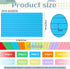 Tecmisse 3 5 600 10 Index Cards x Colored, PCS Colorful Flash Index Card, Note cards, Study Cards, Flash Cards