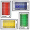Prepared Microscope Slides for Kids, 48pcs Plastic Animals Insects Plants Flowers Sample Specimens for Homeschooling