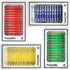 Prepared Microscope Slides for Kids, 48pcs Plastic Animals Insects Plants Flowers Sample Specimens for Homeschooling