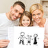 Seajan 12 Pack 9" x 12" Small Magnetic White Board Kit, 12 Mini Double Sided Boards, Dry Erasers, Black Markers