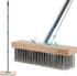 Enwomaty Concrete Scrub Brush - Concrete Brush Wire Broom with 62" Long Handle