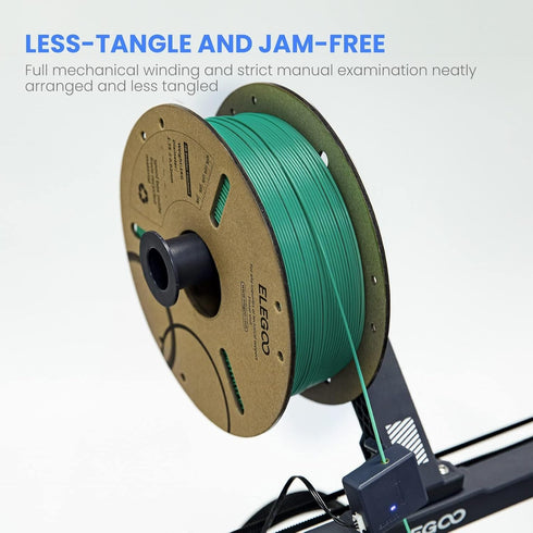 1.75mm 1KG, 3D 0.02mm, 1kg Spool(2.2lbs) 3D 3D ELEGOO PLA Filament Black Printer Filament Dimensional Accuracy +/