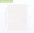 Heavy Duty Recipe Protectors, 30 Pack, Holds Standard 8.5" x 11" Paper, Reinforced Holes