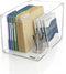 Silreck Clear Acrylic File Organizer for Desk Desktop Document Holder for A4 &