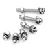 (20Sets) 5/16-18 Bolt x 3/4" Button Head Socket Cap Bolts, 304 Stainless Steel Coarse Thread by Mywish