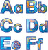 Bulletin Board Letters and Numbers by Hygloss Products – Punch Out Globes Design Combo – 3 Inch, 350 Pieces