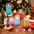 Tzgckui Timer,4'' 5'' 6'' Set 3 Pack Flickering Flameless LED Candles with Remote,Color Changing Candles Battery