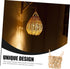 2Pcs Luxshiny Rustic Woven Lampshade Small Lamp Shades with Handles for Decorative Lighting Natural Atmosphere Design