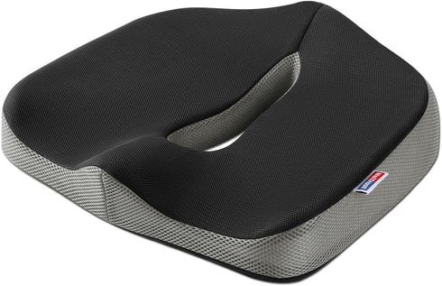 Tailbone Seat Cushion for Pain Relief, Memory Foam Coccyx Cushion for Office Chair & Car, Ergonomic Chair Pad