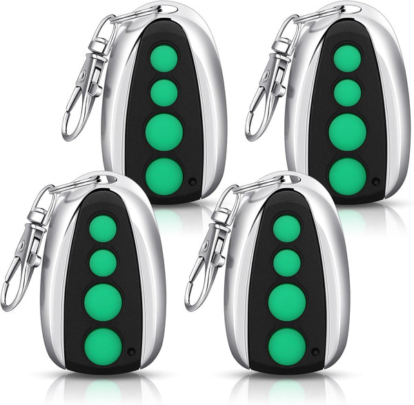 Kingdder 4 Pcs Garage Door Remote Compatible with M12 Garage Opener Transmitter for