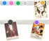 Magnetic Board Frameless Stainless Iron Strips, Magnetic Strips with Adhesive Backing, Memo Board with 7 Pcs Colorful