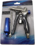 YOTOO 2-Way Air Blow Gun Kit with Adjustable Air Flow, Extended Nozzle, High Flow Nozzle, 1/4" NPT Plug