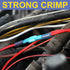 haisstronica 460PCS Heat Shrink Spade Connectors, AWG 22-10 Female and Male Quick Disconnect Spade Terminals