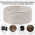 18AWG 5 20FT, 18 5 (10FT 20FT 25FT 30FT 50FT 75FT 100FT) XRDS -RF Conductor Thermostat Wire Solid Copper, Gauge Wire