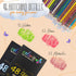 Set 192 Pack 12 12 72 96 2 ColorIt Gel Pens for Coloring with Metallic, Neon, Glitter Gel Pens - Refills & Travel Cases