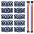 AEDIKO 10pcs HC-SR04 Ultrasonic Module Distance Sensor with Wire Cable