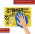 "Effective Hand Washing" Label by SmartSign, 10" x 14" Laminated Vinyl