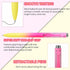 WY WENYUAN Cute Pastel Ballpoint Pens Bulk, Fine Point Smooth Writing, Black Ink Journaling Pens for Women & Men