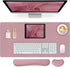 Meetcolor Mouse Pad and Keyboard Wrist Rest, 3-in-1 Large Keyboard and Mouse Pad
