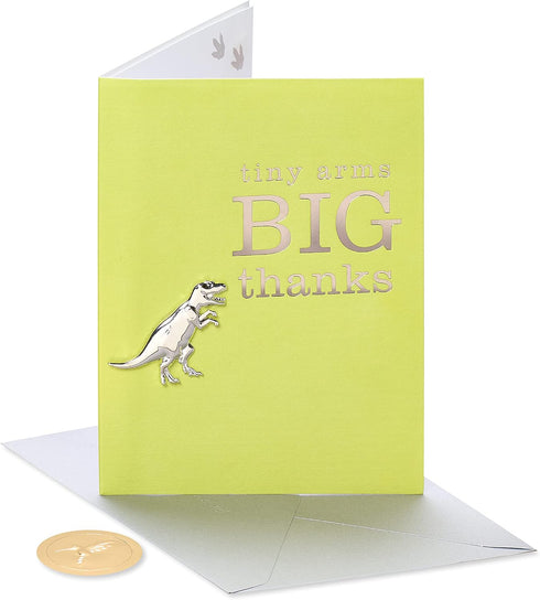 Papyrus Humorous Blank Thank You Card - Big Thanks