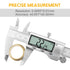 Digital Caliper, Sangabery 6 inch Stainless Steel Measuring Tool with Inch/Metric/Fractions Conversion