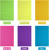 Outus 36 Pack Lined Sticky Notes, 4 x 6 Inch Colorful Pads, 1200 Sheets, Bright Ruled Self Sticky Pads for Office
