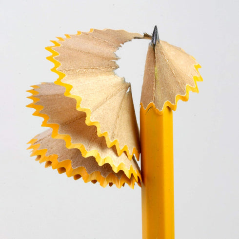 BAZIC Golf Pencil Yellow Pre-Sharpened #2 HB, Mini Pencils Bulk Class Pack for School (144/Pack)