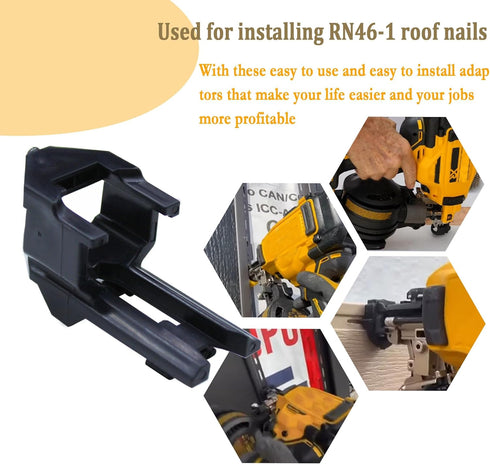 Vinyl Siding Adaptor Tip for Dewalt Roofing Nailer Cordless 20v DCN45RND1, DCN45RN Replacement