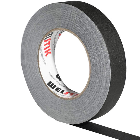 WELSTIK Black Gaffer Tape 1 Inch x 60 Yards - Heavy Duty for Cables, Photography, Theater, Residue Free
