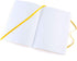 Pentalic Art Traveler Pocket Journal Sketch Book, 6" x 8", Yellow Gold by Pentalic