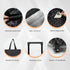 MQXYSDLY Large Foldable Wheeled Shopping cart, Insulated Waterproof Reusable Grocery Bag, Portable Tote for Supermarket