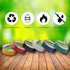 Electrical Tape Colors 6 Pack, 0.7-Inch by 30 Feet, 600V Dustproof Adhesive for Home Vehicle Auto Car Power Circuit