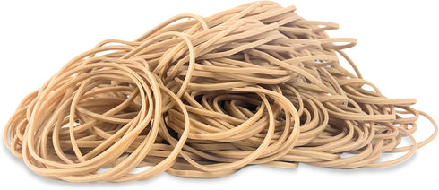 Upgrade Office Supply UPG23716 Rubber Bands, Size #16 (2-1/2" x 1/16"), 1/4 lb. Bag, Approx. 450 Bands, Natural