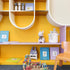 YENHOME Removable Yellow Contact Paper 17.7"x200" for Walls, Cabinets, Peel and Stick Wallpaper