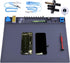 Anti Static Mat for PC Building, IUZIT Heat Resistant 932°F ESD Soldering Mat with Grounding Cord & Plug