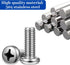 Yuomeaz 24Pcs (M4 M6 M8) Universal TV Mounting Screws Kit, Stainless Steel Monitor Mounting Screws, Monitor Stand Screw